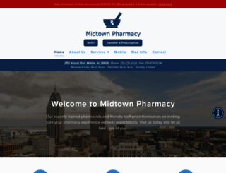 midtownpharmacyrx.com screenshot