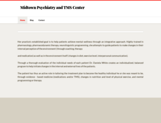 midtownpsychiatrytms.zohosites.com screenshot