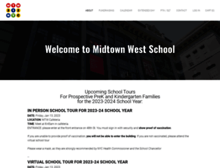 midtownwestschool.org screenshot