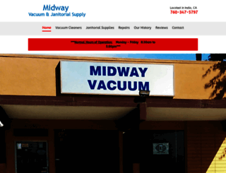 midwayvac.com screenshot