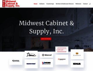 midwest-cabinet.com screenshot