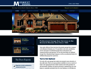 midwestdoors.com screenshot