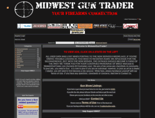 midwestguntrader.com screenshot