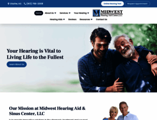 midwesthearingaidcenter.com screenshot