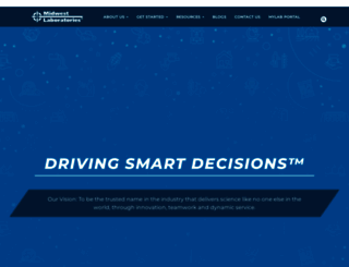 midwestlabs.com screenshot