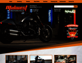 midwestmotorcycle.com screenshot