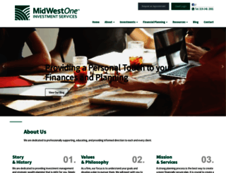 midwestoneinvestmentservices.com screenshot