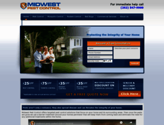midwestpestcontrol.com screenshot