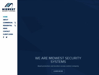 midwestsecurityomaha.com screenshot