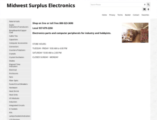 midwestsurplus.net screenshot