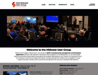 midwestusergroup.org screenshot