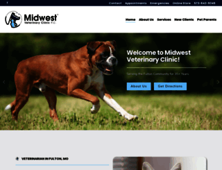 midwestvetclinic.com screenshot