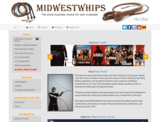 midwestwhips.com screenshot