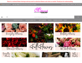midwoodflowershop.com screenshot