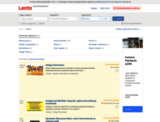 mielno.lento.pl screenshot