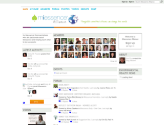 miessencealliance.com screenshot