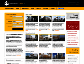 mieszkania-gdansk.pl screenshot