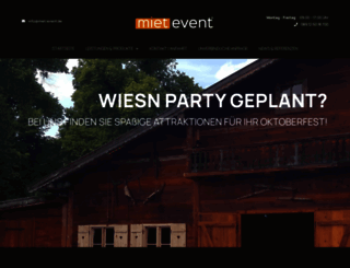 miet-event.de screenshot