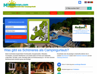 mietcaravan.com screenshot