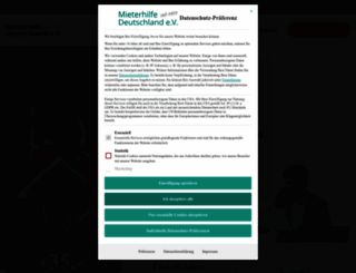 mieterhilfe-deutschland.de screenshot