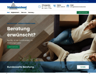 mieterschutzbund.de screenshot