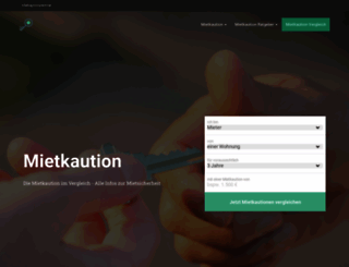 mietkaution.org screenshot
