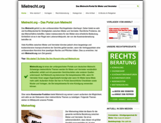 mietrecht.org screenshot