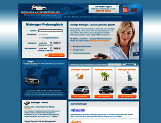 mietwagen-autovermietung.org screenshot