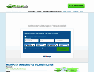 mietwagen.info screenshot