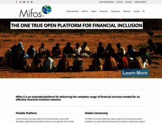 mifos.org screenshot