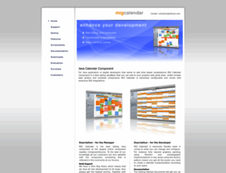 migcalendar.com screenshot