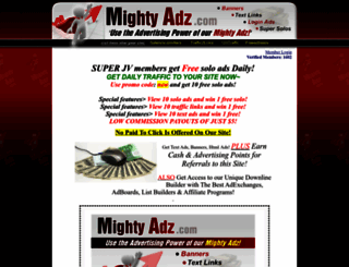 mightyadz.com screenshot
