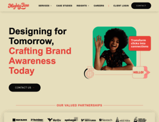 mightyfinedesign.co screenshot