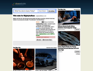 mightyleafteas.co.uk.clearwebstats.com screenshot