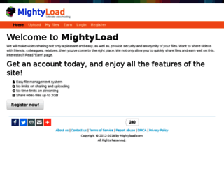 mightyload.com screenshot