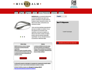 migracalm.net screenshot