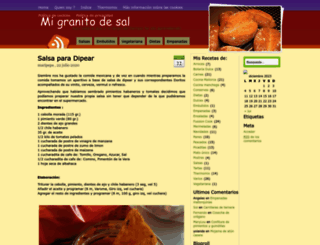 migranitodesal.com screenshot