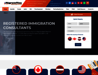 migratevisa.com screenshot