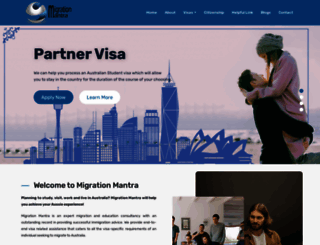 migrationmantra.com.au screenshot