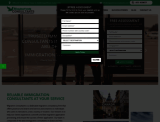 migrationsconsultants.com screenshot
