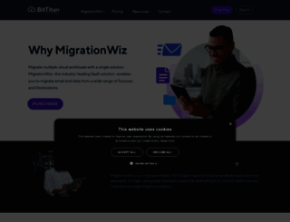 migrationwiz.com screenshot