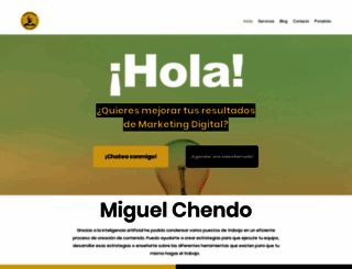 miguelchendo.com screenshot
