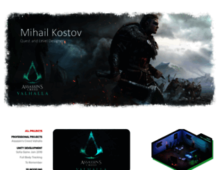 mihailkostov.myportfolio.com screenshot