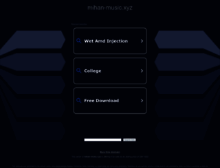 mihan-music.xyz screenshot