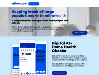 miinehealth.com screenshot