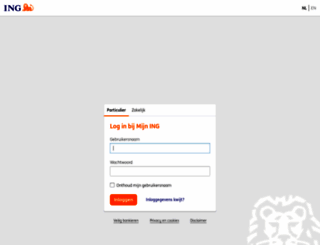 mijn.ing.nl screenshot