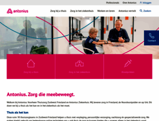 mijnantonius.nl screenshot
