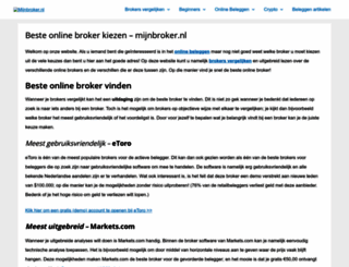 mijnbroker.nl screenshot