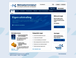 mijnhengelsportvereniging.nl screenshot