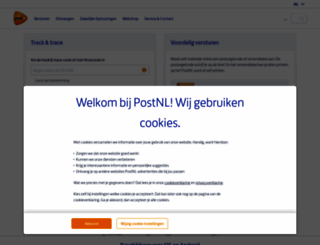 mijnpakket.postnl.nl screenshot